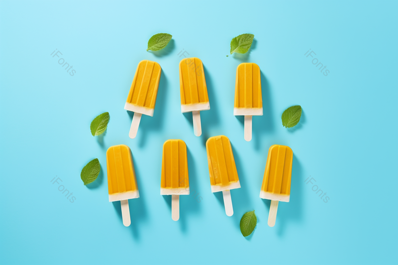 蓝色背景清晰的摄影图高清的图片海报设计背景广告设计素材元素电商产品拍摄夏季冰棒,高清,摄影图,摄影图片,图片大全,摄影图免费下载